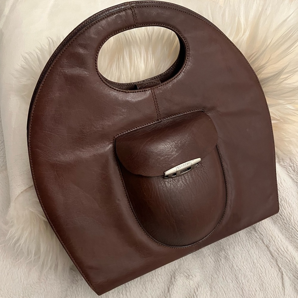 Rare vintage Iceberg leather bag